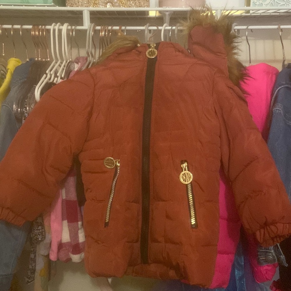 Toddler Girl DKNY Coat